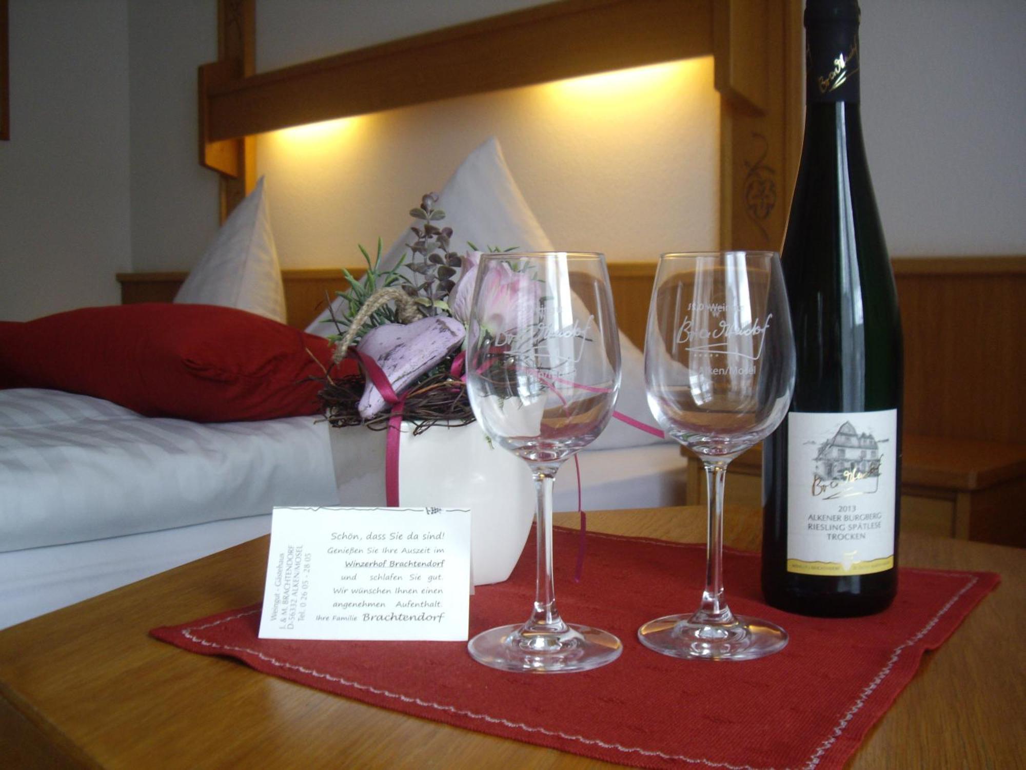 Winzerhof Brachtendorf Alken Szoba fotó